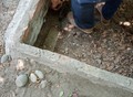 Фотография: Вкопана душевая санкабина, не