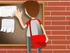 Фотография: Расклейщик объявлений